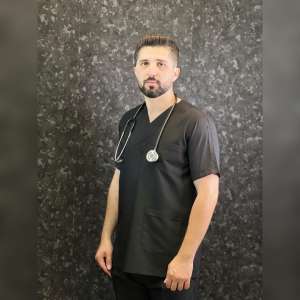 اسکراب و شلوار مردانه مشکی